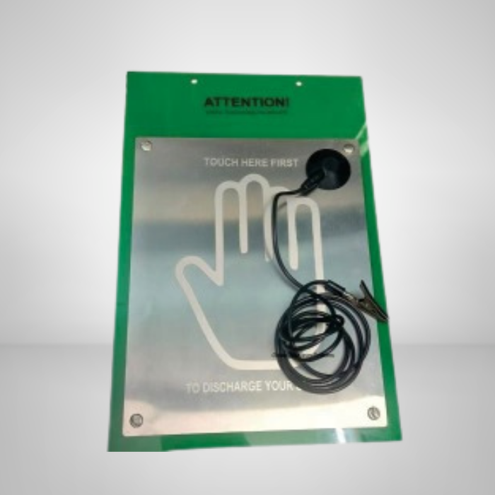 Static Discharge Palm Plate with Ground Cord Supplier in India