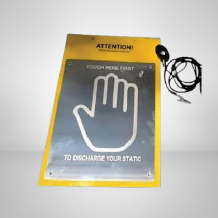 Static Discharge Palm Plate with Ground Cord Manufacturer in India